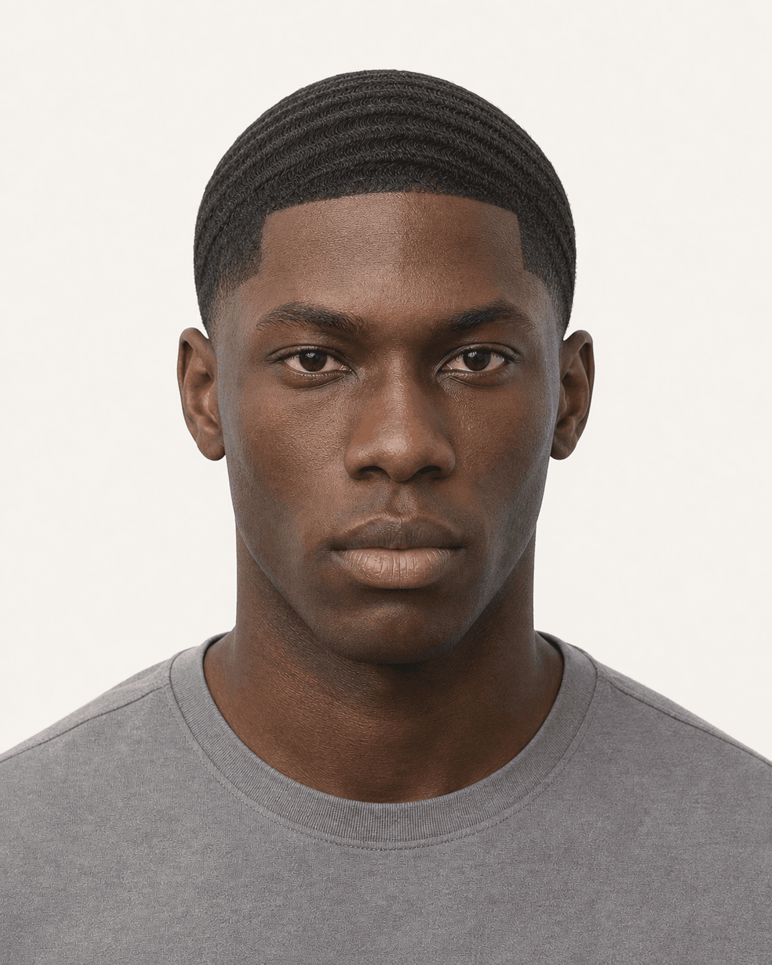Annotated front construction map for 360 Waves with Low Taper. Front view of 360 waves with a low taper and natural lineup