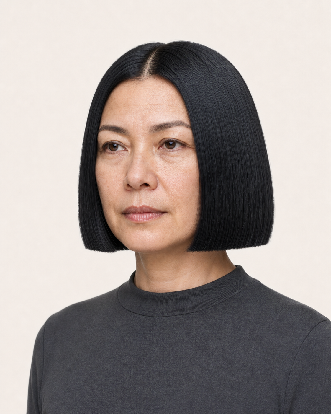Blunt Chin-Length Bob